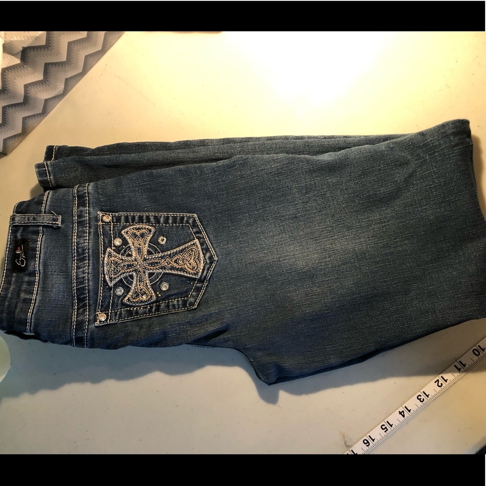 EARLS Jeans Slim Boot Cut Size 6 28”x30”